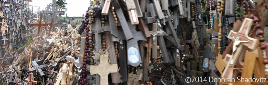 A density of crosses at the Hill of the crosses