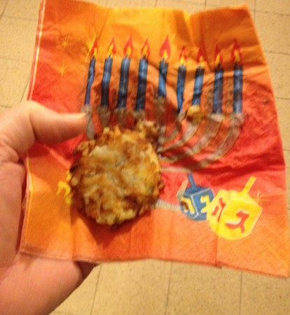 My Chanukah latka!