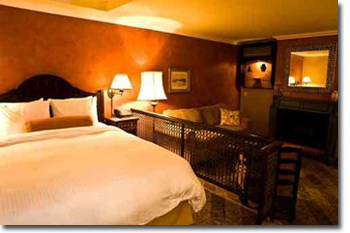 A suite in the Petit Ermitage, West Hollywood