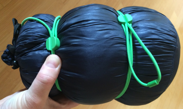 The blanket compressed.